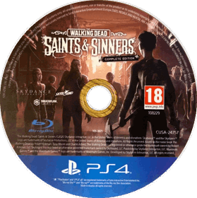 The Walking Dead: Saints & Sinners - Disc