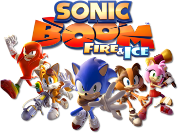 Sonic Boom: Fire & Ice - Clear Logo