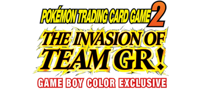 Pokémon Card GB2: GR-dan Sanjou! - Clear Logo
