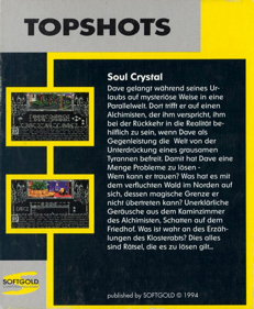 Soul Crystal - Box - Back