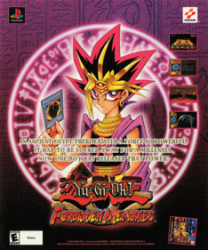 Yu-Gi-Oh! Forbidden Memories - Advertisement Flyer - Front