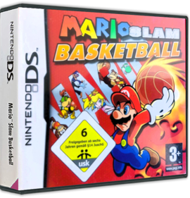 Mario Hoops 3 on 3 - Box - 3D