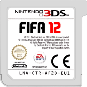 FIFA Soccer 12 - Cart - Front