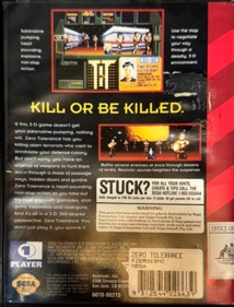 Beyond Zero Tolerance - Box - Back