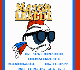 Major League - Screenshot - Game Title