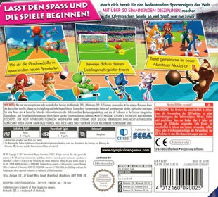 Mario & Sonic at the London 2012 Olympic Games - Box - Back