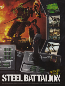 Steel Battalion - Advertisement Flyer - Front