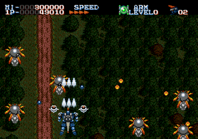 Robo Aleste - Screenshot - Gameplay Image