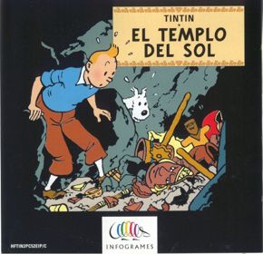 The Adventures of Tintin: Prisoners of the Sun - Box - Front