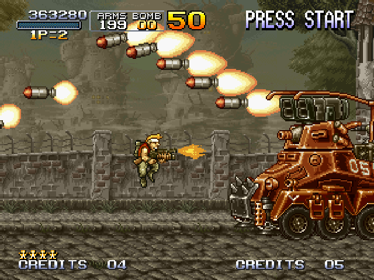 Metal Slug - Screenshot - Gameplay