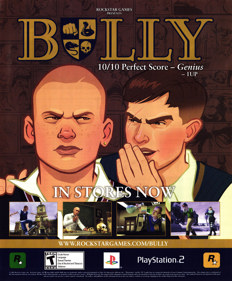 Bully - Advertisement Flyer - Front