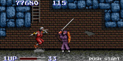 The Ninja Warriors - Screenshot - Gameplay