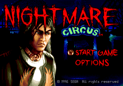 Nightmare Circus - Screenshot - Game Title