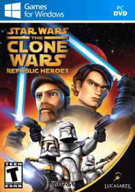 Star Wars: The Clone Wars: Republic Heroes - Fanart - Box - Front