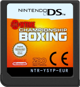 Showtime Championship Boxing - Cart - Front Image