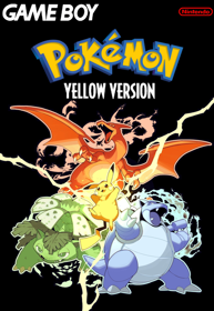Pokémon Yellow Version - Fanart - Box - Front