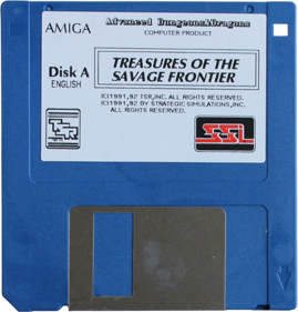 Treasures of the Savage Frontier - Disc