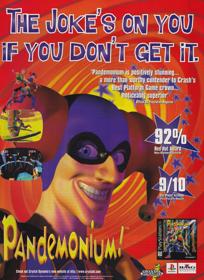 Pandemonium! - Advertisement Flyer - Front