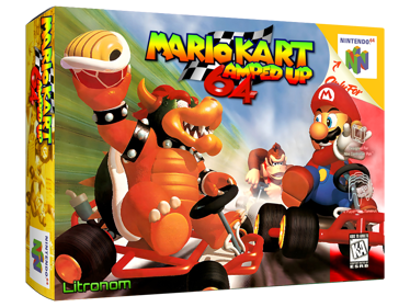 Mario Kart 64 Amped Up - Box - 3D