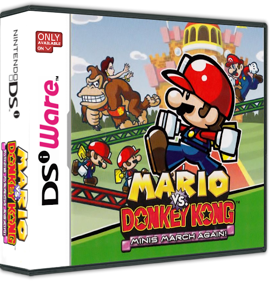 Mario vs. Donkey Kong: Minis March Again! - Box - 3D Image