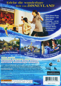 Kinect: Disneyland Adventures - Box - Back