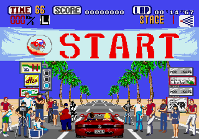OutRun - Screenshot - Gameplay Image