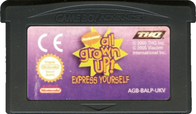 All Grown Up! Express Yourself - Cart - Front