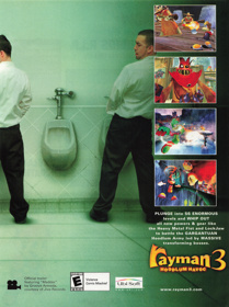 Rayman 3: Hoodlum Havoc - Advertisement Flyer - Front