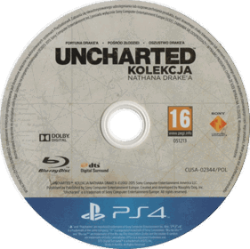 Uncharted: The Nathan Drake Collection - Disc