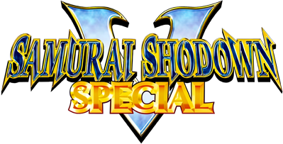 Samurai Shodown V Special - Clear Logo Image