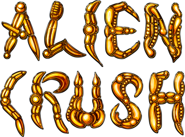 Alien Crush - Clear Logo