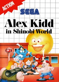 Alex Kidd in Shinobi World - Box - Front Image