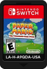 Paper Mario: The Thousand-Year Door - Cart - Front