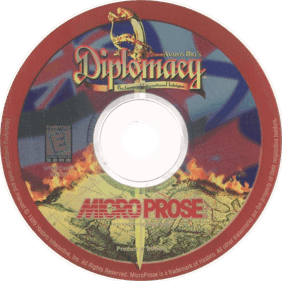 Avalon Hill's Diplomacy - Disc