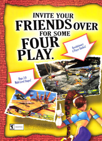 Power Stone 2 - Advertisement Flyer - Front