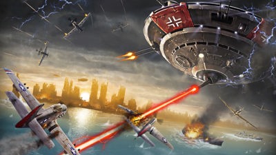 Aces of the Luftwaffe: Squadron Extended Edition - Fanart - Background