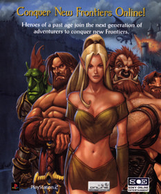 EverQuest Online Adventures: Frontiers - Advertisement Flyer - Front