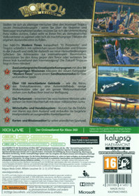 Tropico 4: Gold Edition - Box - Back