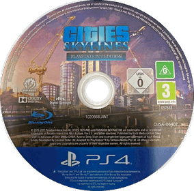 Cities: Skylines: PlayStation 4 Edition - Disc