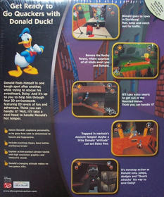 Donald Duck: Goin' Quackers - Box - Back