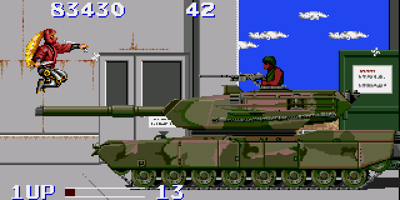 The Ninja Warriors - Screenshot - Gameplay