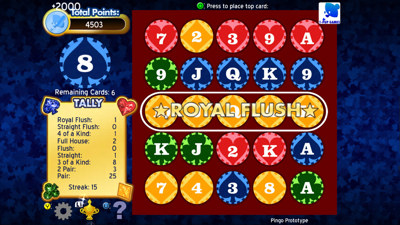 Pingo Puzzle Poker - Screenshot - Gameplay
