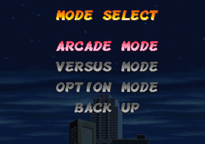 Marvel Super Heroes - Screenshot - Game Select