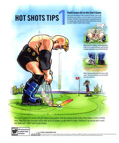 Hot Shots Golf: Fore! - Advertisement Flyer - Front
