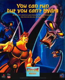 Disney's Hercules - Advertisement Flyer - Front