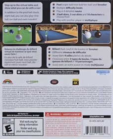 3D Billiards: Pool & Snooker Remastered - Box - Back