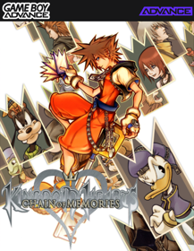 Kingdom Hearts: Chain of Memories - Fanart - Box - Front