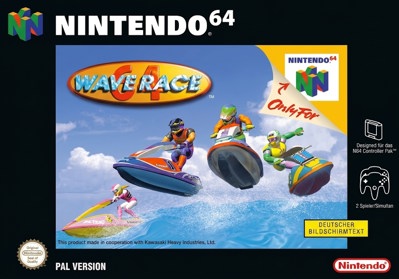 Wave Race 64 - Box - Front Image