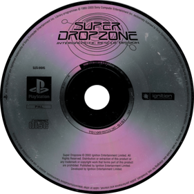 Super Dropzone: Intergalactic Rescue Mission - Disc Image