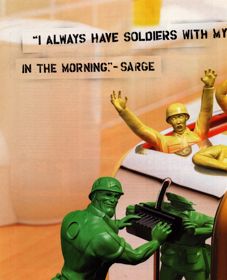 Army Men: Sarge's Heroes - Advertisement Flyer - Front